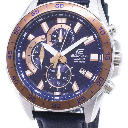 Orologio da uomo Casio Edifice EFV-550L-2AV EFV550L-2AV con cronografo al quarzo