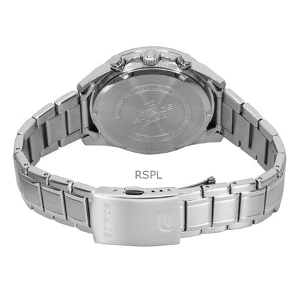 Orologio da uomo Casio Edifice Analog Standard Cronografo Acciaio Inossidabile Quadrante Verde Quarzo EFV-610DE-3A 100M