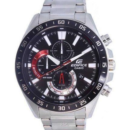 Orologio da uomo Casio Edifice cronografo analogico al quarzo EFV-620D-1A4V EFV620D-1A4 100M