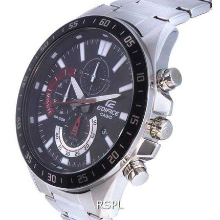 Orologio da uomo Casio Edifice cronografo analogico al quarzo EFV-620D-1A4V EFV620D-1A4 100M