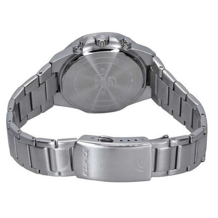 Casio Edifice Standard Cronografo Analogico Acciaio Inossidabile Quadrante Blu Quarzo EFV-640D-2BV 100M Orologio da Uomo