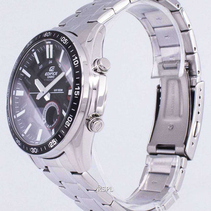 Casio Edifice Alarm Analog Digital Quartz EFV-C100D-1AV EFVC100D-1AV - Orologio da uomo