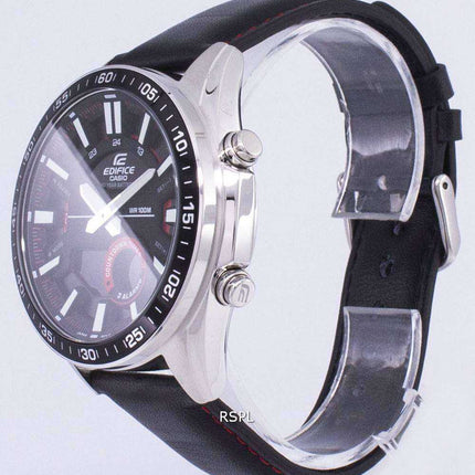 Casio Edifice Alarm Analog Digital Quartz EFVC100L-1AV EFV-C100L-1AV - Orologio da uomo