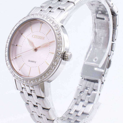 Citizen Quartz EL3041-87X Analog Diamond Accent - Orologio da donna
