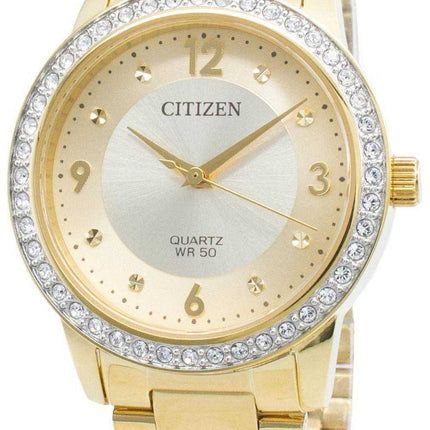 Orologio da donna Citizen EL3092-86P Diamond Accents al quarzo
