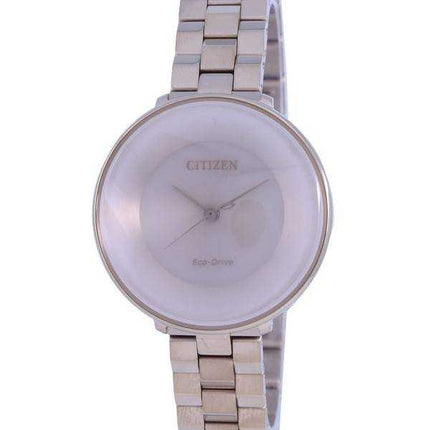 Orologio da donna Citizen in acciaio inossidabile tono oro rosa Eco-Drive EM0603-89X