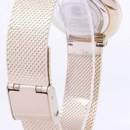 Citizen L Eco-Drive EM0643-84X Analog Diamond Accents orologio da donna