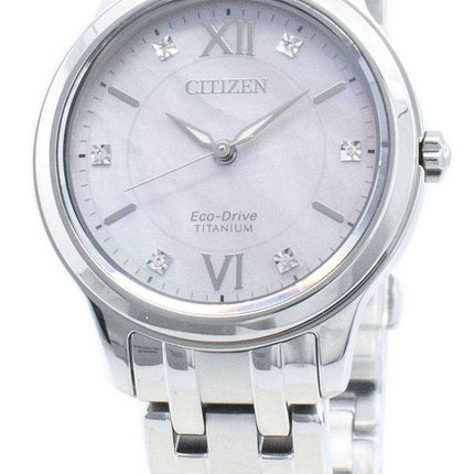 Orologio da donna Citizen Eco-Drive EM0720-85Y Diamond Accents