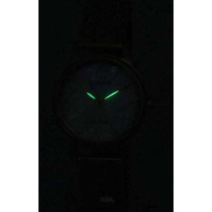 Orologio da donna Citizen Eco-Drive in acciaio inossidabile tono oro rosa madreperla EM0892-80D