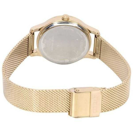 Orologio da donna Citizen Eco-Drive in acciaio inossidabile tono oro rosa madreperla EM0892-80D