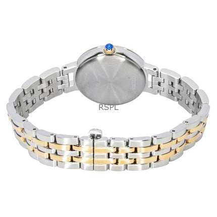 Orologio da donna Citizen L Classic in acciaio inossidabile bicolore con quadrante in madreperla Eco-Drive EM0996-84Y