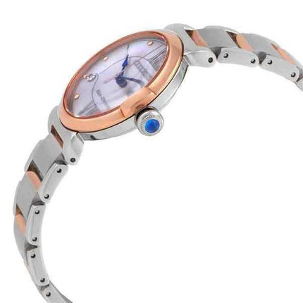 Orologio da donna Citizen L Series Diamond Accent in acciaio inossidabile bicolore con quadrante in madreperla Eco-Drive EM1074-