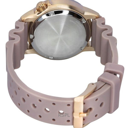 Orologio da donna Citizen Promaster Dive con cinturino in poliuretano e quadrante argento Eco-Drive EO2023-00A 200M