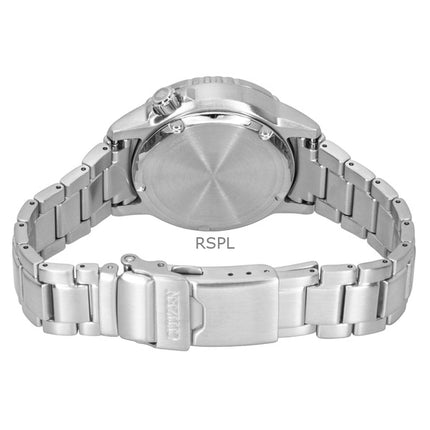 Orologio da donna Citizen Promaster Dive Eco-Drive Diver's EO2027-50X 200M con quadrante viola in acciaio inossidabile