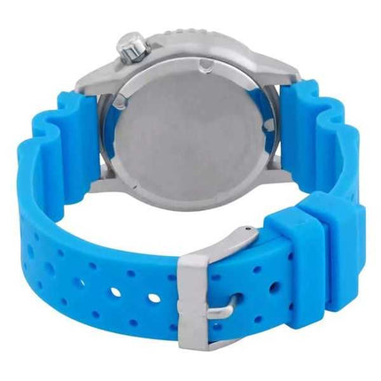 Orologio da uomo Citizen Promaster Dive con cinturino in poliuretano e quadrante blu Eco-Drive EO2028-06L 200M