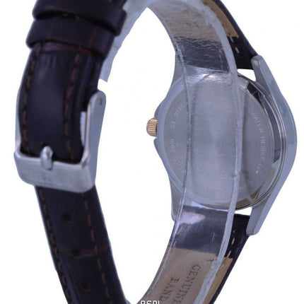 Orologio da donna Citizen Cronografo in pelle quadrante beige al quarzo EQ0599-20X.G