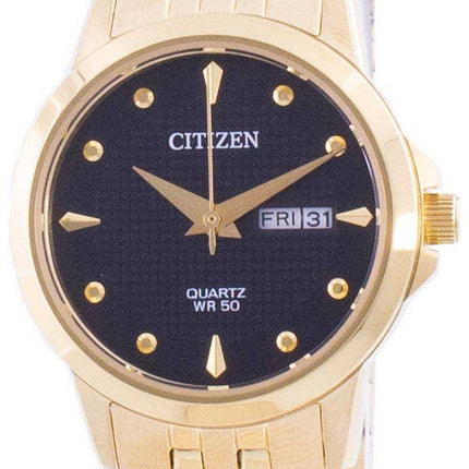 Orologio da donna Citizen quadrante nero in acciaio inossidabile al quarzo EQ0603-59F