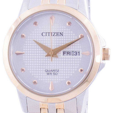 Orologio da donna Citizen quadrante argento al quarzo in acciaio inossidabile EQ0605-53A