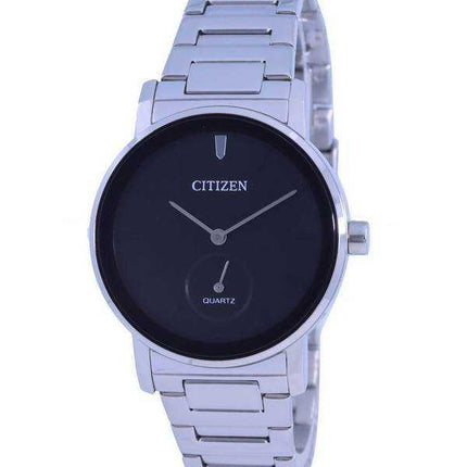 Orologio da donna Citizen quadrante nero in acciaio inossidabile al quarzo EQ9060-53E
