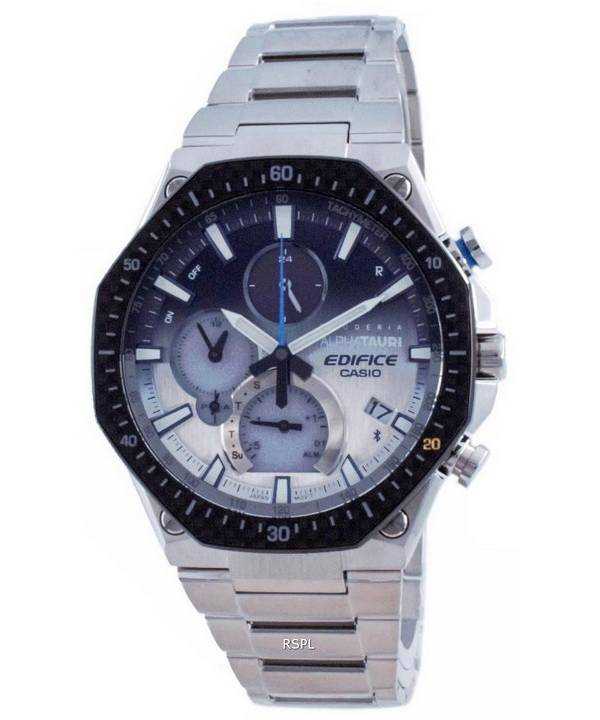 Orologio Casio Edifice Scuderia AlphaTauri in edizione limitata al quarzo ad energia solare EQB-1100AT-2A EQB1100AT-2 100M da uo