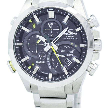 Orologio da uomo Casio Edifice Tough Solar Dual Dial World Time Bluetooth EQB-500D-1A