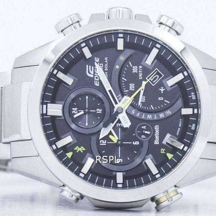 Casio Edifice Bluetooth Smartphone Link Dual Time Tough Solar EQB-501D-1A EQB501D-1A Orologio da uomo