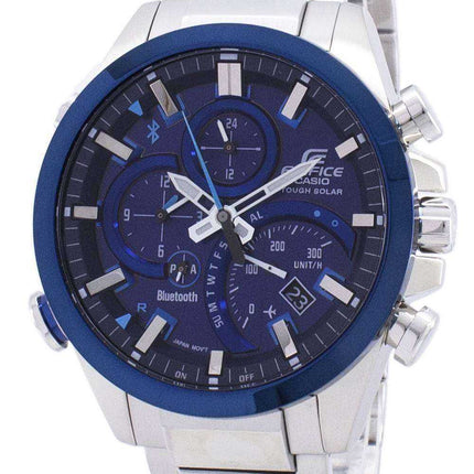 Casio Edifice Tough Solar Smartphone Link Orologio da uomo Bluetooth EQB-501DB-2A EQB501DB-2A