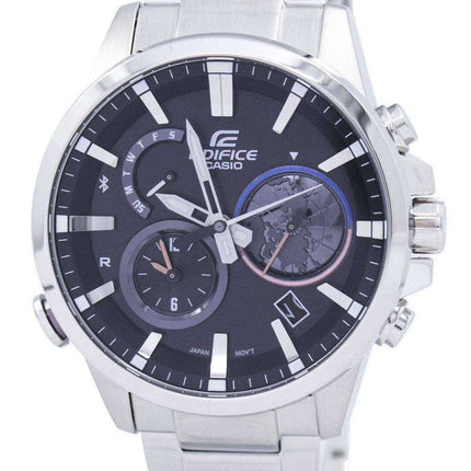 Casio Edifice Smartphone Link Dual Time Analogico EQB-600D-1A EQB600D-1A Orologio da uomo