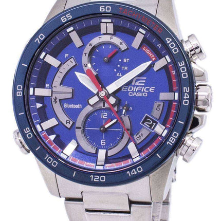 Casio Edifice Bluetooth Tough Solar Dual Time EQB-900TR-2A EQB900TR-2A Orologio da uomo