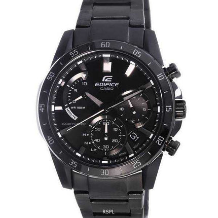 Casio Edifice Chronograph Solar Powered EQS-930MDC-1A EQS930MDC-1 100M Uomo
