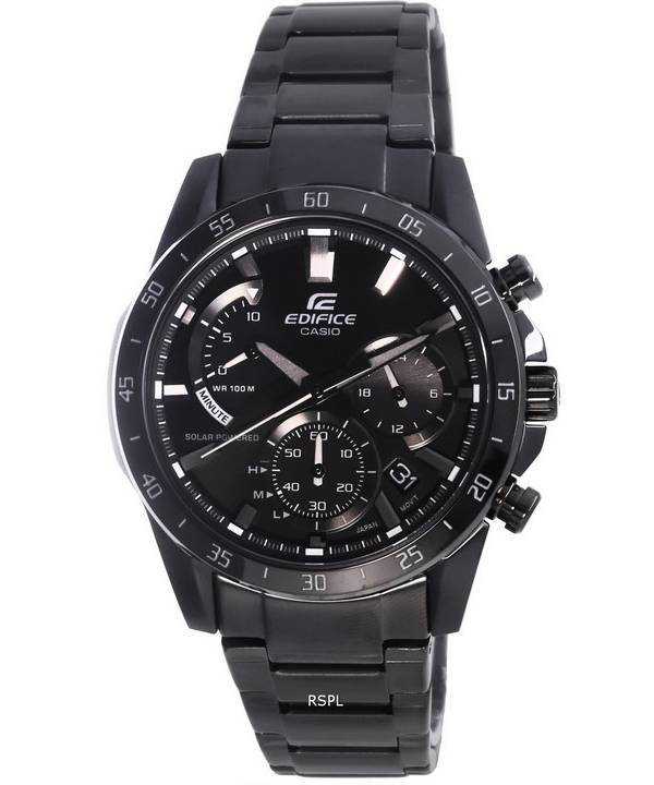 Casio Edifice Chronograph Solar Powered EQS-930MDC-1A EQS930MDC-1 100M Uomo