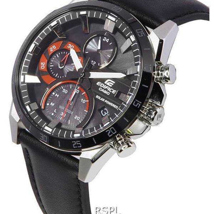 Orologio Casio Edifice Smartphone Link Cronografo Quadrante Nero Solar Powered EQS-940BL-1A EQS940BL-1 100M Orologio da uomo