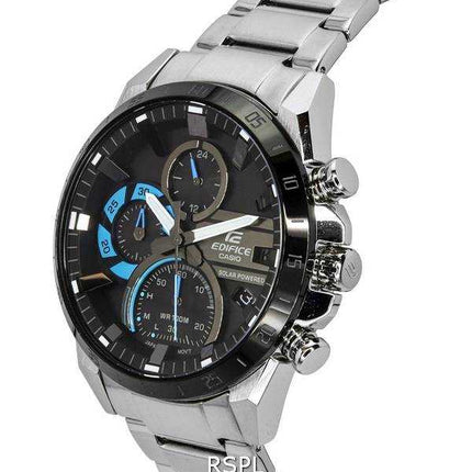 Orologio da uomo Casio Edifice cronografo analogico a energia solare EQS-940DB-1B EQS940DB-1B 100M