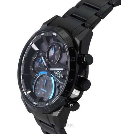 Casio Edifice Analog Cronografo Acciaio Inossidabile Quadrante Nero Solare EQS-940DC-1B 100M Orologio da Uomo