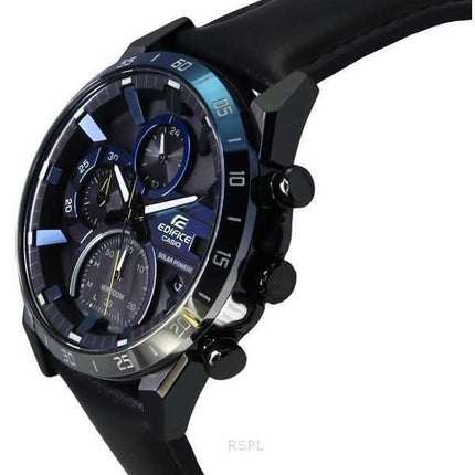 Casio Edifice Nighttime Drive Series Cronografo analogico quadrante nero Solar EQS-940NL-1A 100M Orologio da uomo
