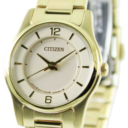 Orologio da donna con quarzo tono oro ER0182-59A Citizen
