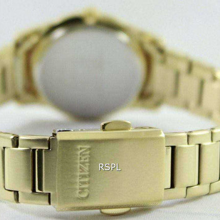 Orologio da donna con quarzo tono oro ER0182-59A Citizen