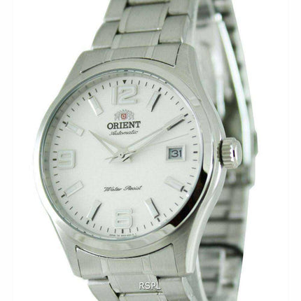 Orient automatico quadrante bianco sport ER1X001W uomo orologio