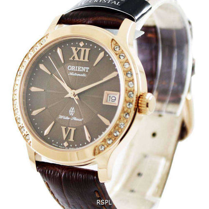 Orient Orologio da donna automatico in cristallo zaffiro alla moda ER2E001T