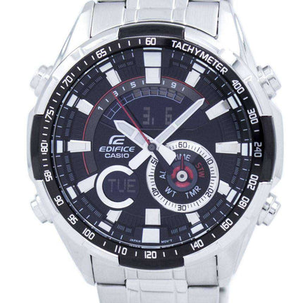 Casio Edifice Chronograph Analog Digital ERA-600D-1AV ERA600D-1AV - Orologio da uomo
