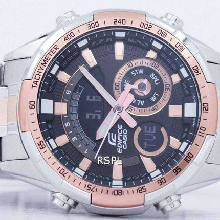 Casio Edifice Cronografo Tachimetro analogico digitale ERA-600SG-1A9V ERA600SG-1A9V Orologio da uomo
