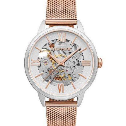Orologio da donna Thomas Earnshaw Anning con quadrante scheletro automatico ES-8152-77