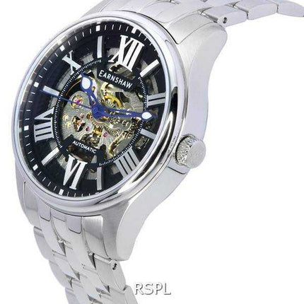 Thomas Earnshaw Simpson Caspian Black Skeleton Dial Automatic ES-8240-22 Orologio da uomo