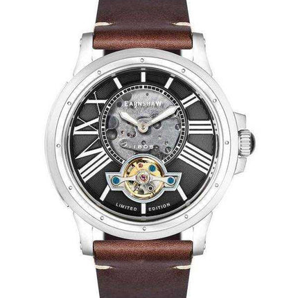 Orologio da uomo Thomas Earnshaw Bertha in edizione limitata con quadrante scheletro a cuore aperto automatico ES-8244-01