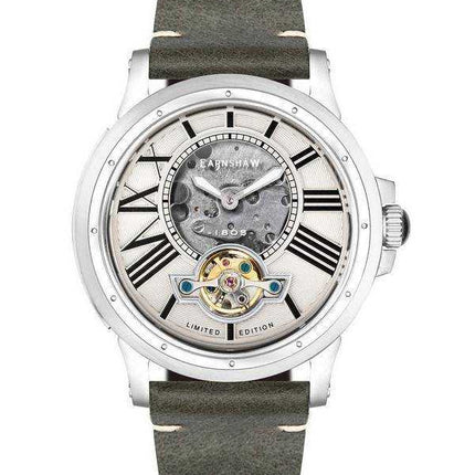 Orologio da uomo Thomas Earnshaw Bertha in edizione limitata con quadrante scheletro a cuore aperto automatico ES-8244-02
