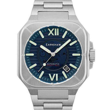 Orologio da uomo Thomas Earnshaw Armory Sea Blue Skeleton Dial automatico ES-8258-33 150M