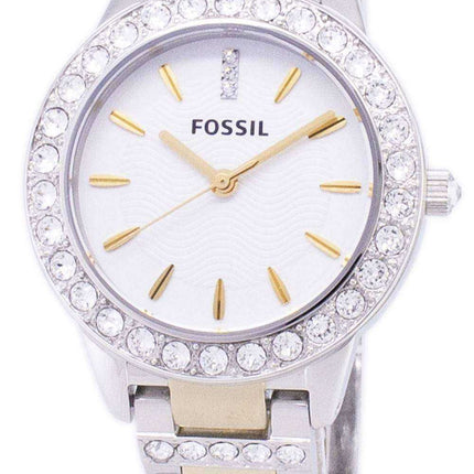 Fossil Jesse Crystal Two-tone Quartz ES2409 Orologio da donna