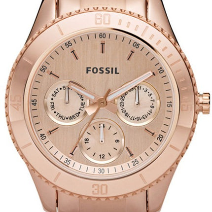 Orologio da donna Fossil Stella multifunzione in oro rosa ES2859