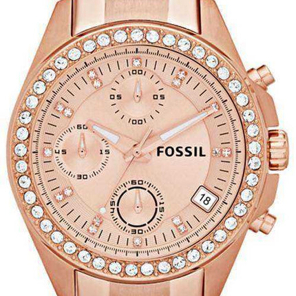 Fossil Decker Chronograph Crystal ES3352 Orologio da donna