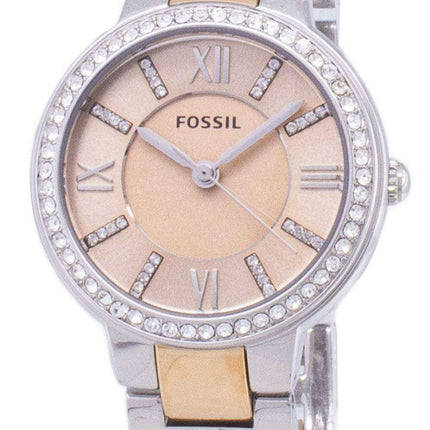 Orologio donna Fossil Virginia quadrante in cristallo bicolore ES3405